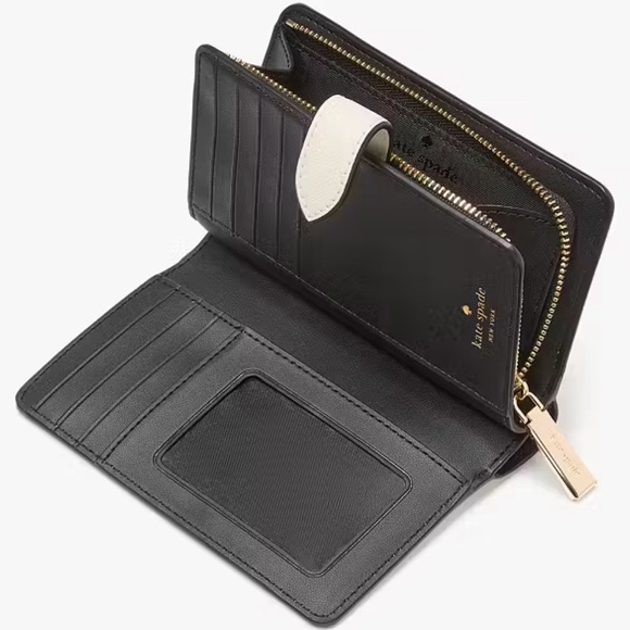 ♠️Kate spade Madison Puffy Heart Medium Bifold Wallet. - Picture 3 of 12